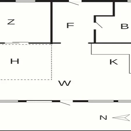 Vakantiehuis 4 Person In *